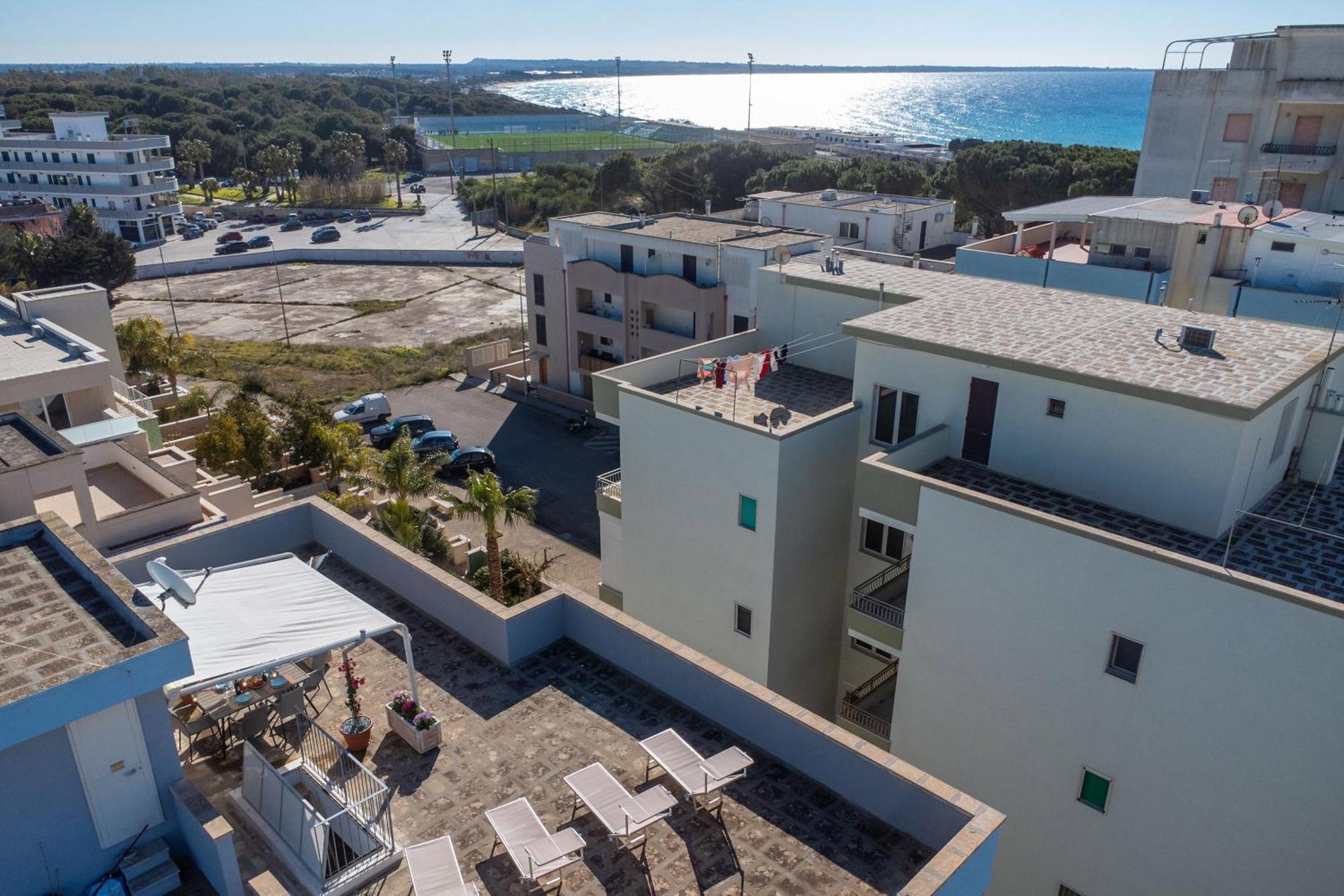 Terrazza Vista Mare E Box Auto Apartment Gallipoli Exterior photo